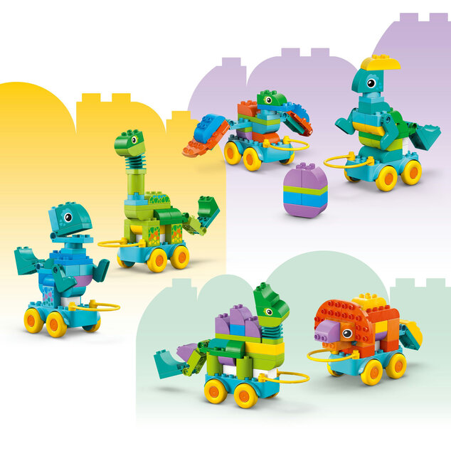LEGO® DUPLO® 10451 3 v 1: Dinosaury na kolieskach