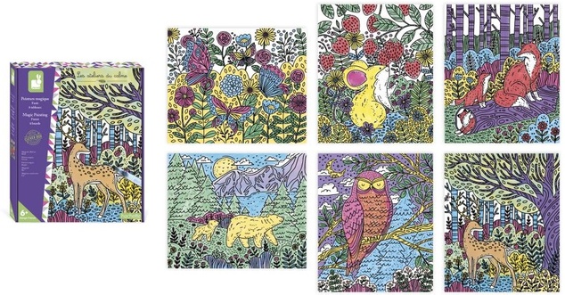 Janod Atelier Sada Maxi Maľovanie Lesné zvieratká