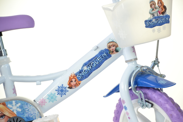 Dino Bikes - Detský bicykel 12" Snow queen 2022