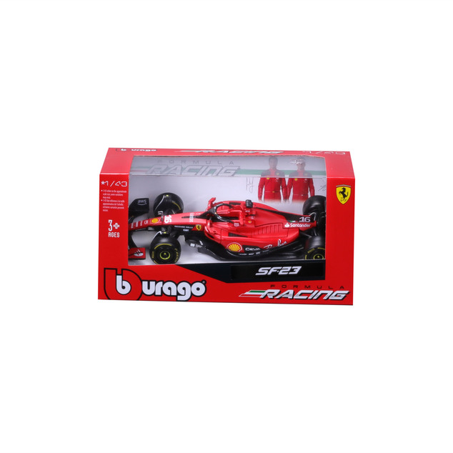 Bburago 1:43 Formel F1 Ferrari Scuderia SF-24 (2024) Nr.16 Charles Leclerc