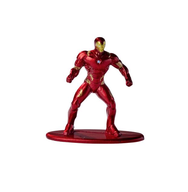 Jada Marvel Avengers Metall-Sammelfiguren Nanofiguren 1,65" - 6 Stk.