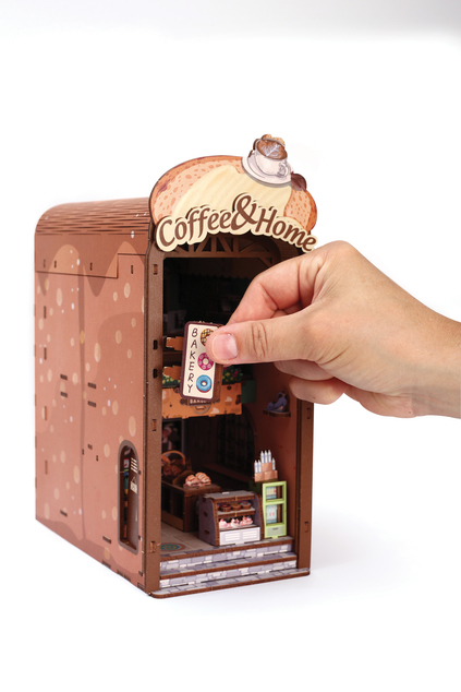 GRAINE CREATIVE Leseni 3D model Prijetno druženje ob kavi
