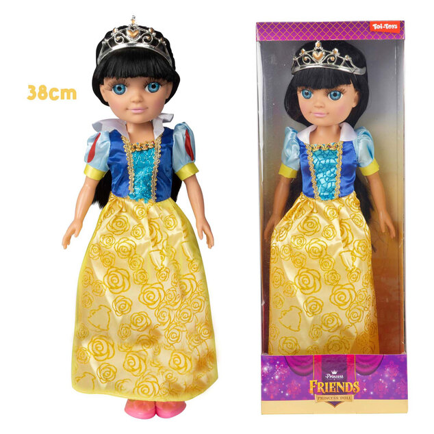 Bábika princezná plast 38cm