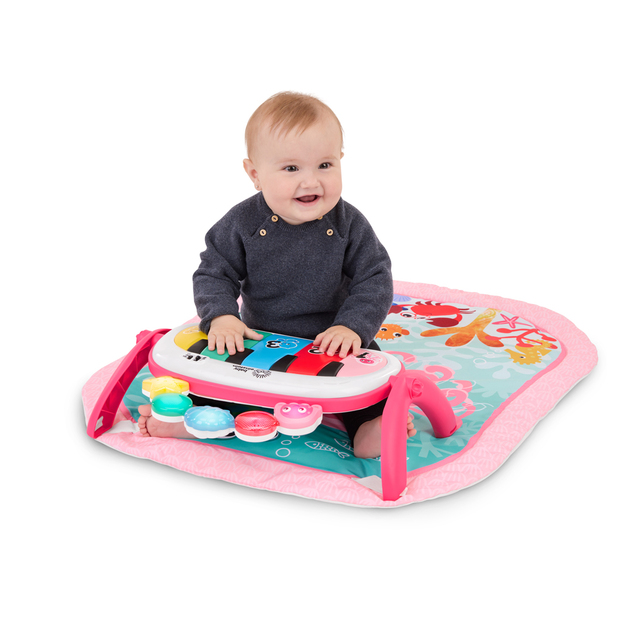 BABY EINSTEIN Igračka deka s aktivnostima 4u1 Kickin’ Tunes™ Jellyfish Jamboree™ 0m+