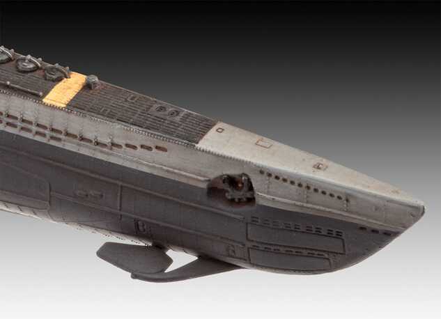 Starter Kit ponorka 75154 - German Submarine Type (1:350)