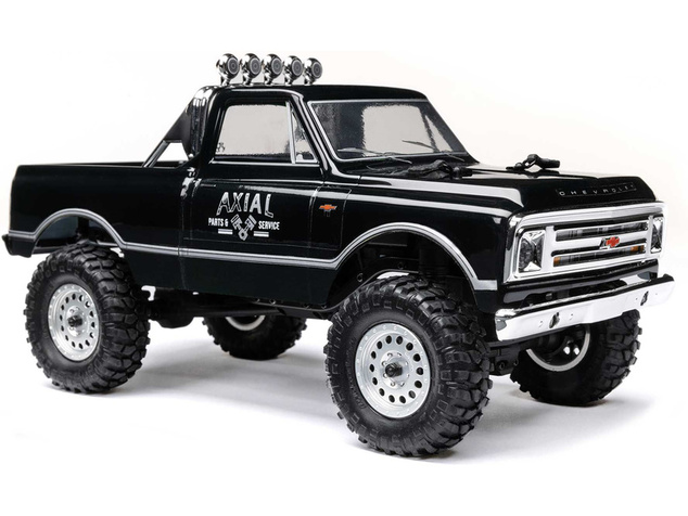 Axial SCX24 Chevrolet C10 1967 1:24 4WD RTR čierny