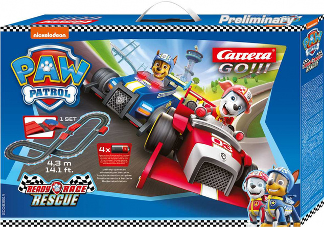Autodráha Carrera GO 63514 Paw Patrol
