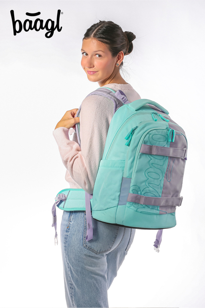 BAAGL Schulrucksack Skate Max Sweet
