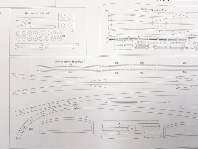 Vanguard Models HM Sherbourne 1763 1:64 kit
