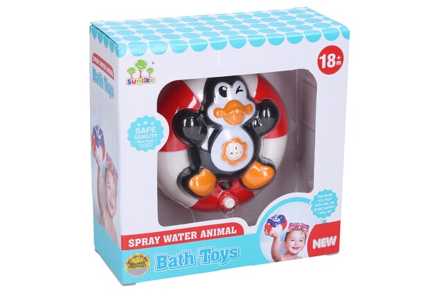 Fontana d'acqua pinguino 10 cm