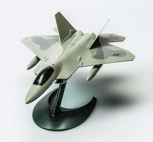 Quick Build letadlo J6005 - Lockheed Martin Raptor