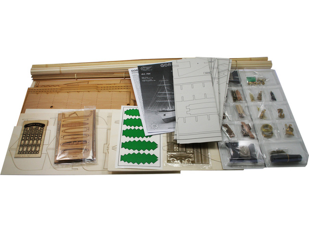 Mantua Model Gorch Fock 1:90 kit