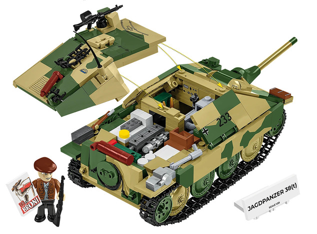 Cobi Jagdpanzer 38(t) "CHWAT" (HRABAR), 1:28