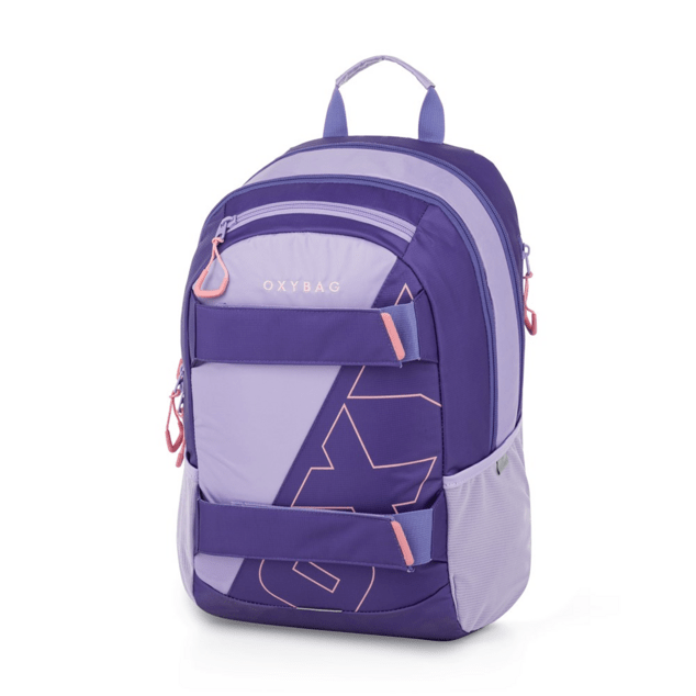 Zaino studentesco + astuccio OXY Sport Half violet