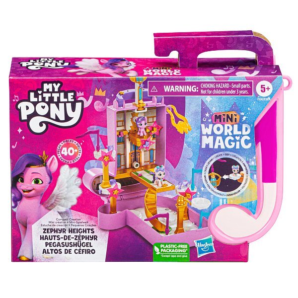 My Little Pony hracia sada v kufríku Magic Zephyr Heights, ass