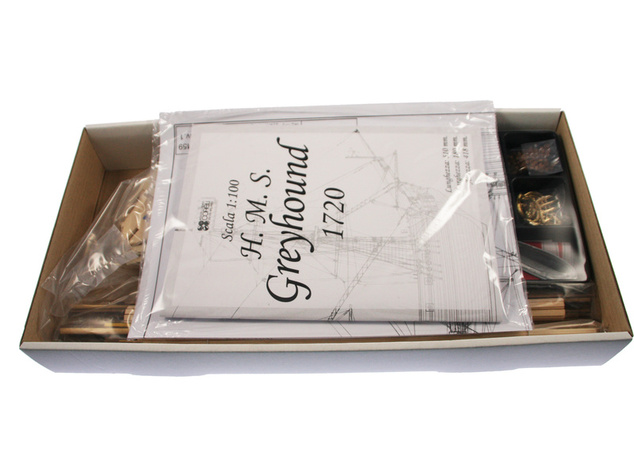 COREL HMS Greyhound fregata 1720 1:100 kit