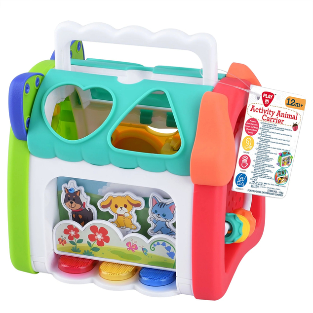 PLAYGO - Trasportino per animali con attività