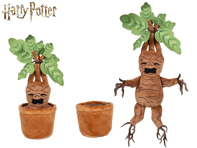 Harry Potter - Mandragora plyšová 36cm na batérie so zvukom