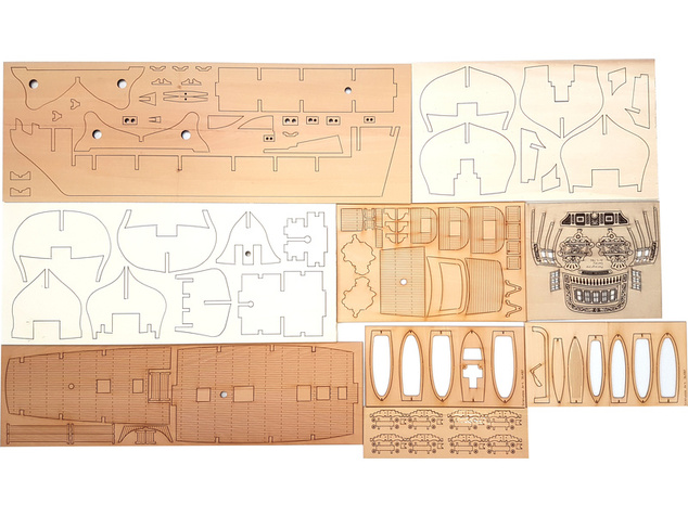 Mantua Model Peregrine Galley 1:60 kit