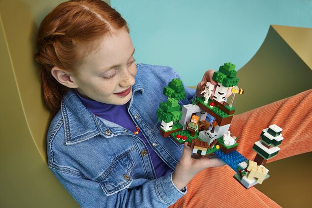 LEGO® Minecraft™ 21593 Prvé nočné dobrodružstvo