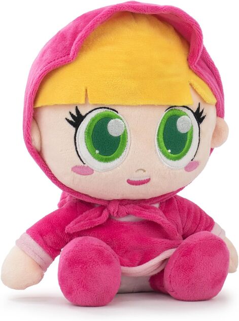 MASHA &amp;THE BEAR Chibi Máša plyšová hračka 22cm