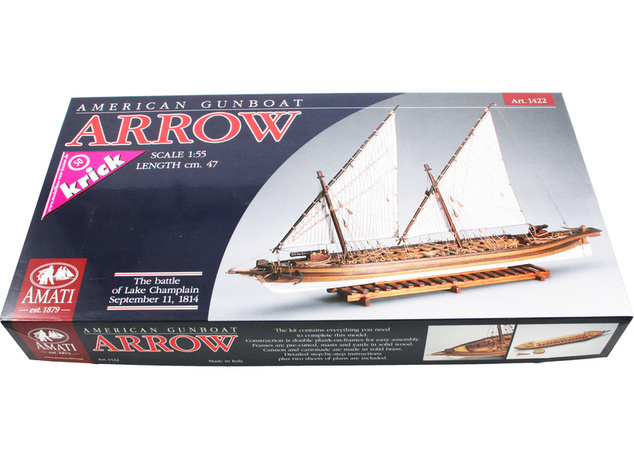 AMATI Golden Yacht 1:300 kit do fľaše
