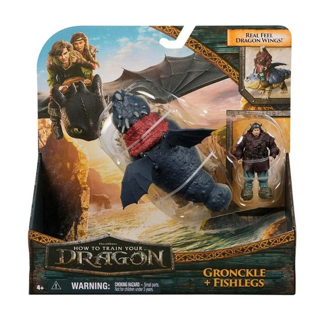 Ako si vycvičiť draka Drak a viking Gronckles a Rybonoh
