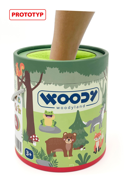 Woody Tajomný kýblik ´´Lesné zvieratká´´