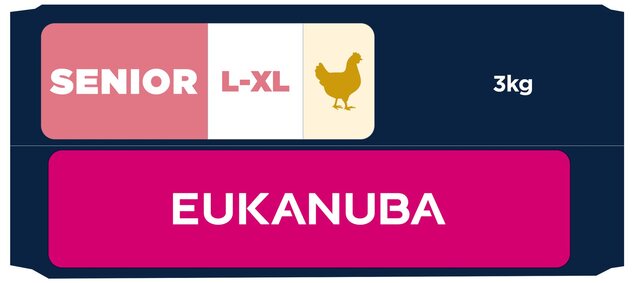 Krmivo EUKANUBA Senior Large rich in fresh chicken 3 kg