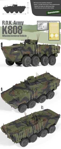 Model Kit katonai 13569 - R.O.K. HADSEREG K808 WAV (1:35)