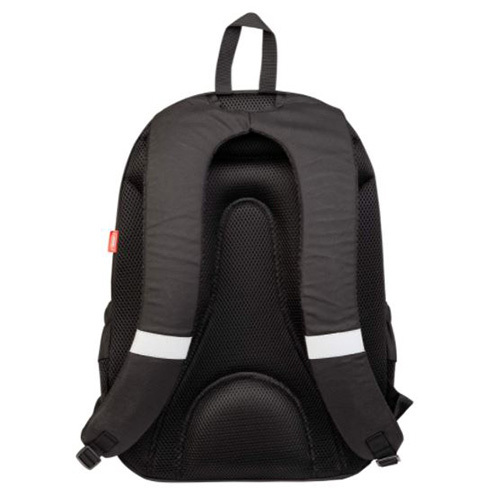 Target-Studentenrucksack, Schwarz, Zweikammer