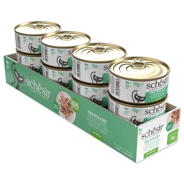 Konzerva SCHESIR tuniak a morská riasa v želé 70g