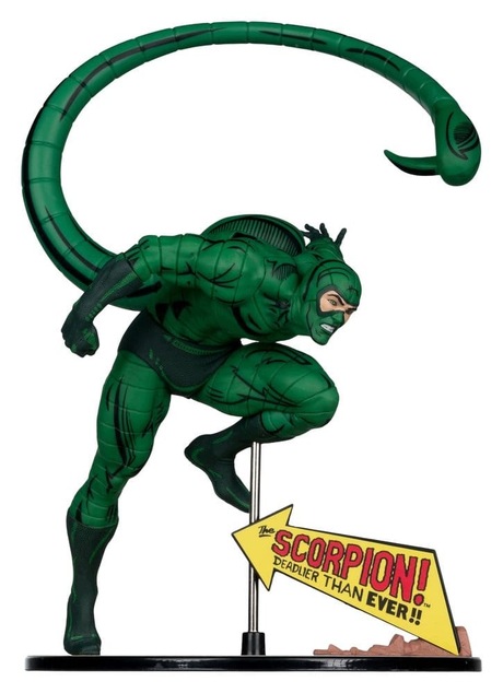 Колекция Marvel PVC фигура 1/10 Скорпион (The Amazing Spider-Man #318) 17 см