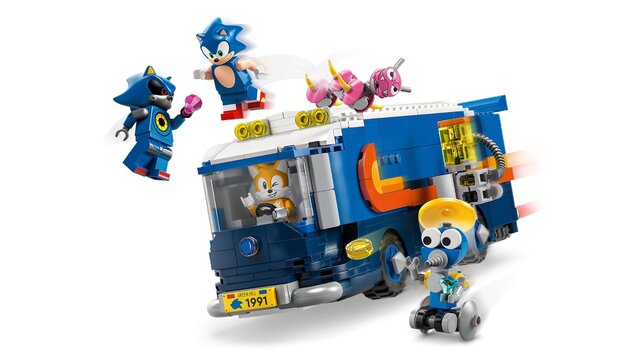 LEGO® Sonic the Hedgehog 77006 Veliteľské vozidlo tímu Sonic