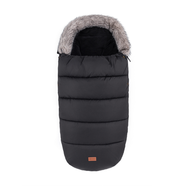 PETITE&amp;MARS Ensemble d'hiver Comfy 4en1 + gants pour poussette Fjora Forever Black