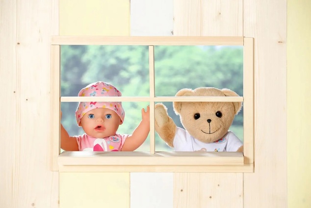 Baby Born Medvedík, biele oblečenie