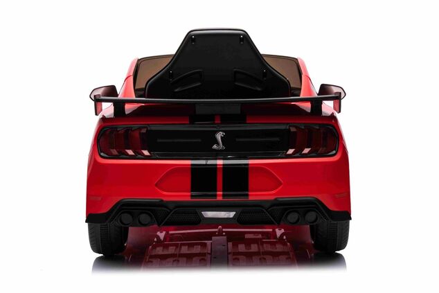 Elektrické autíčko Ford Shelby Mustang GT 500 Cobra, červené, 2,4 GHz diaľkové ovládanie