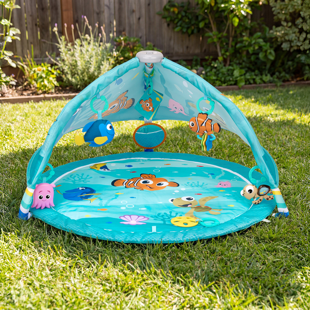 BRIGHT STARTS Tapis de jeu pour le développement moteur et sensoriel Finding Nemo POP 'N Wiggle™, 0m