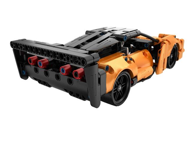 iM.MASTER Stavebnica 2v1 auto na spätné natiahnutie plast 278 dielikov oranžové