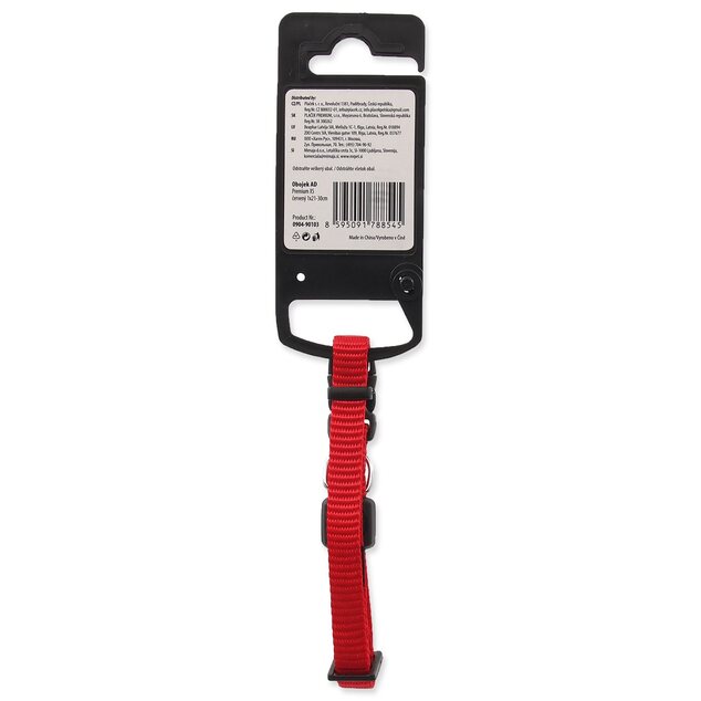 Obojok Active Dog Premium XS červený 1x21-30cm