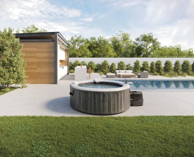Intex 28440NP Nafukovacia vírivka PureSpa™ Greywood Bubble Deluxe (pre 4 osoby) S2