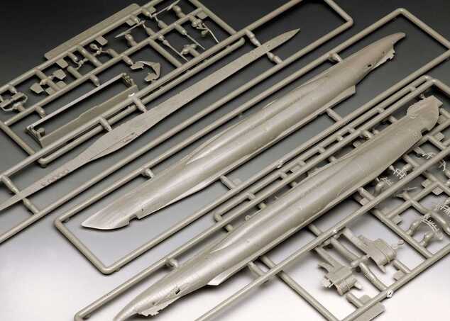 ModelSet ponorka 65154 - German Submarine Type VII C/41 (1:350)