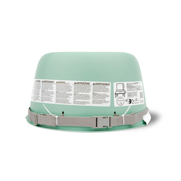 INGENUITY Podsedák za jedilno mizo Easy Clean Booster Green do 15KG