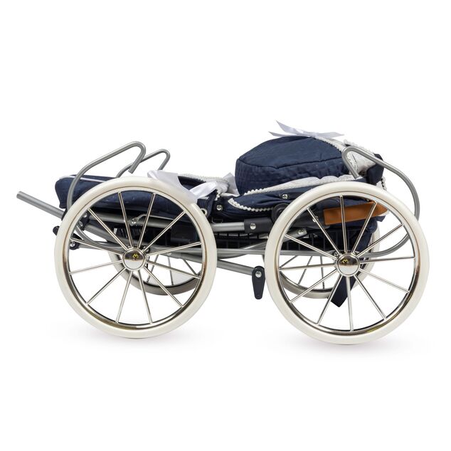 DeCuevas 80044 Faltbarer Puppenwagen mit Tasche Vintage 2025 - 81 cm