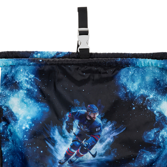 BAAGL Sacca con tasca con zip Hockey