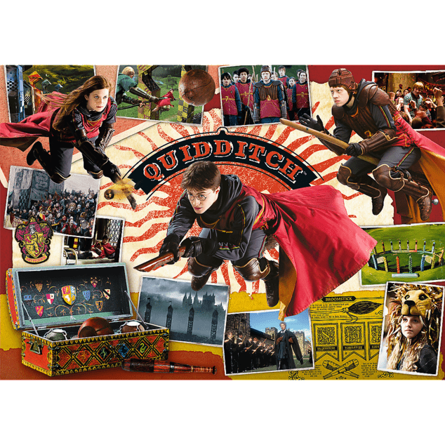 Trefl Puzzle Harry Potter Tournament 3v1 400 + 500 + 600 dielikov
