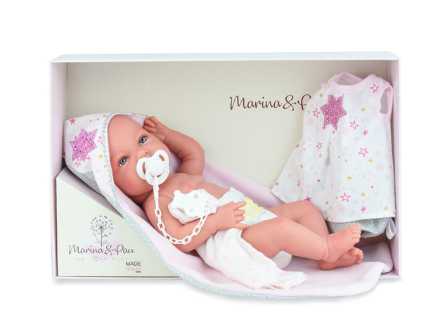 MARINA &amp; PAU bábätko Ane baby Trousseau 45cm