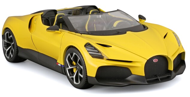 Bburago 1:18 TOP - Bugatti Mistral - Yellow