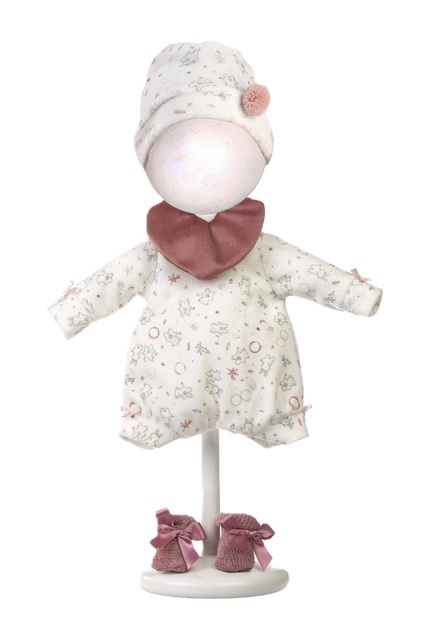 Llorens M740-26 oblečenie pre bábiku bábätko NEW BORN veľkosti 40-42 cm a podložka