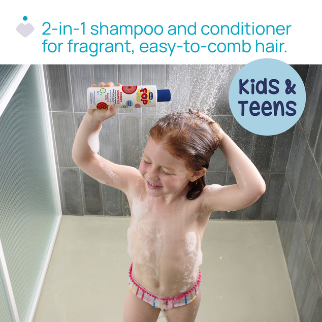 Chicco Šampón a kondicionér Pop Comby Strawberry 250ml